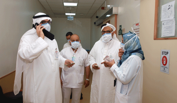 كشف أسباب انتشار فيروس كورونا بمدينة الملك سعود الطبية