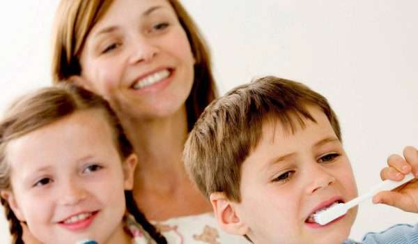 نظافة اسنان الاطفال
