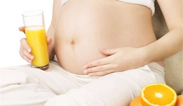 فوائد عصير البرتقال الطازج للحامل