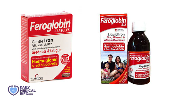 فيروجلوبين Feroglobin كبسولات وشراب